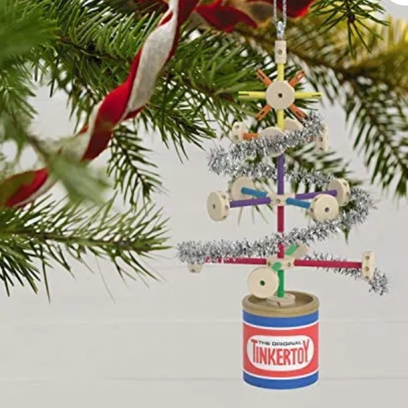 NEW Hallmark Keepsake 2019 Hasbro Tinkertoy Tree Ornament - Picture 4 of 5